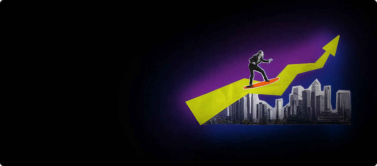 Call to action banner ‘Ready to grow?’ for marketing services